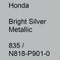 Preview: Honda, Bright Silver Metallic, 835 / N818-P901-0.